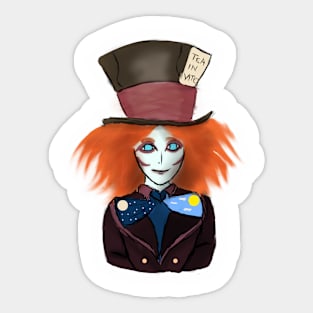 The Mad Hatter Sticker